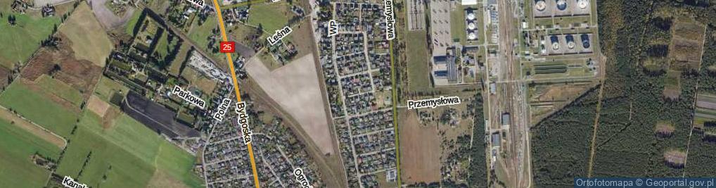 Zdjęcie satelitarne Stepowa ul.